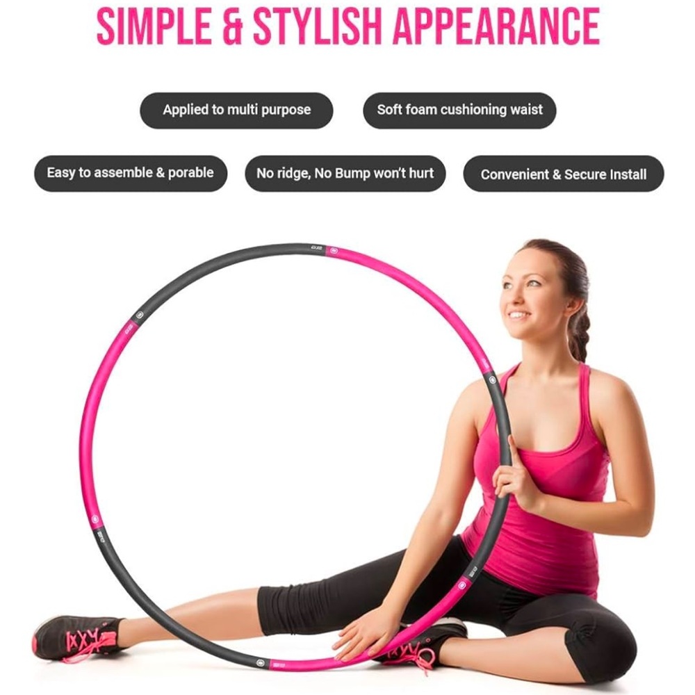 Weighted hula hoop